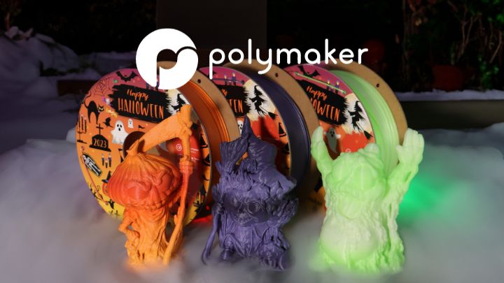 Filamentos Polymaker de Halloween